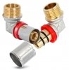 KOLANO NYPLOWE ZAPRASOWYWANE PEX ALUPEX FI 25x1 GZ DIAMOND FZZ-004.1X25.KOL-C